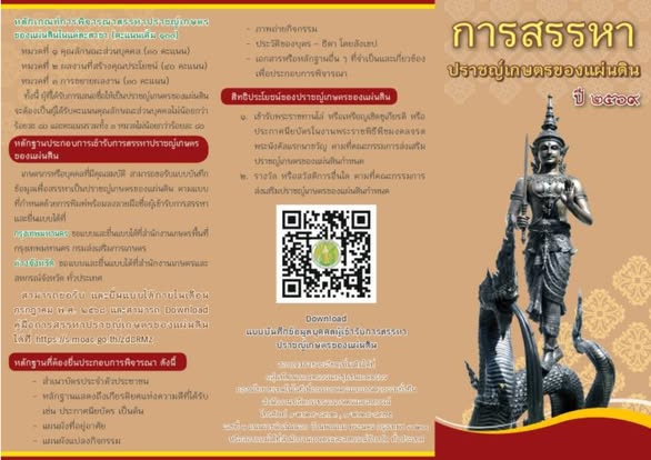 เชิญชวนเกษตรกรเข้ารับการสรรหาเป็นปราชญ์เกษตรของแผ่นดิน จำนวน 4 สาขา  ด้วยกระทรวงเกษตรและสหกรณ์ กำหนดให้มีการสรรหาปราชญ์เกษตรของแผ่นดิน ประจำปี 2569