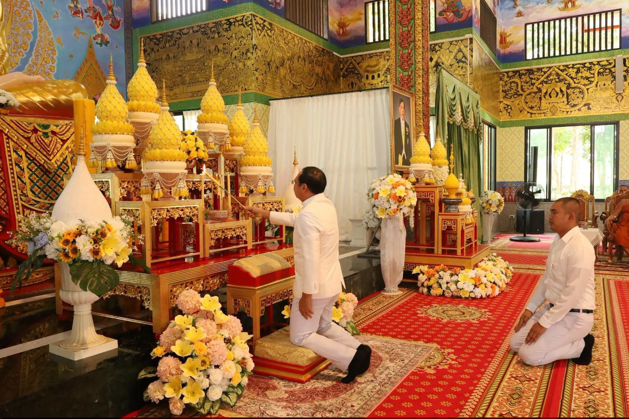 รองผู้ว่าฯ กระบี่ นำพุทธศาสนิกชนร่วมพิธีฉลองเปรียญธรรม สืบสานพระพุทธศาสนา พร้อมทอดผ้าป่าสมทบทุนการศึกษาคณะสงฆ์จังหวัดกระบี่